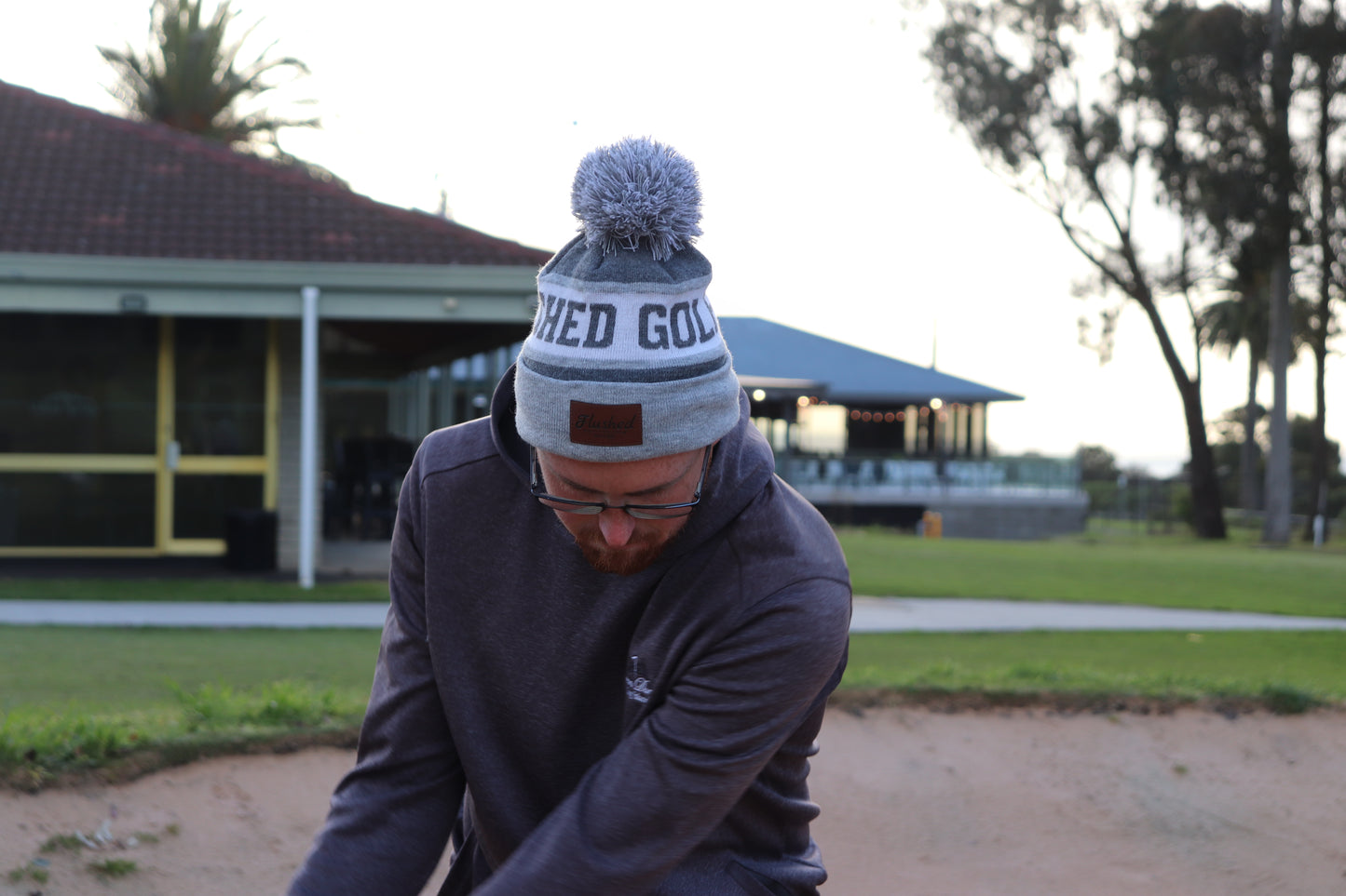 Beanie Charcoal/Light Grey