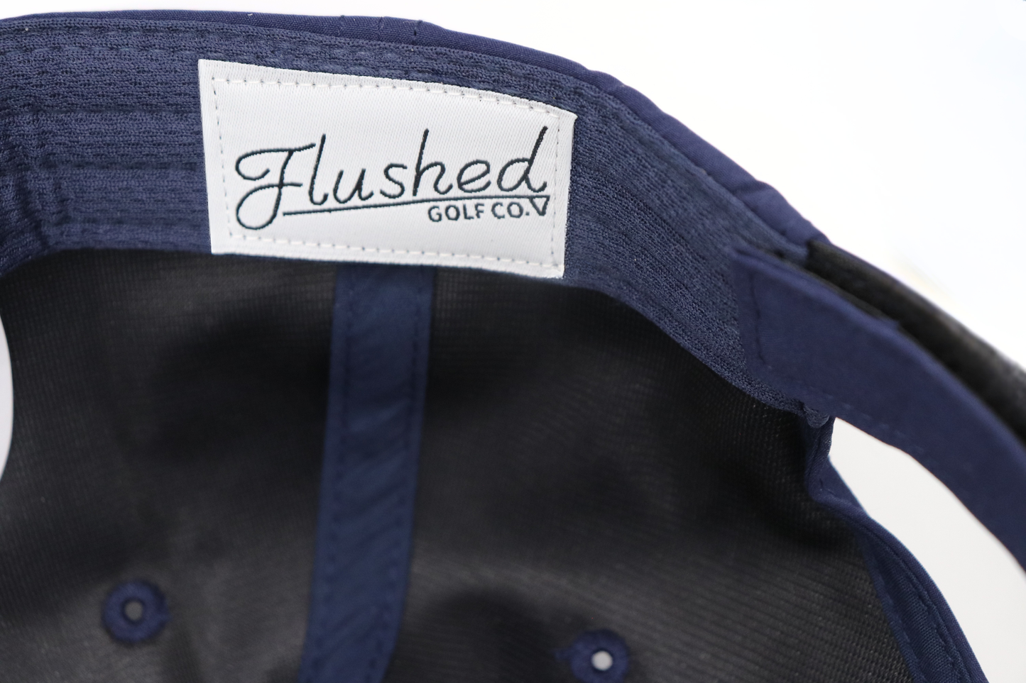 Flushed Monogram Navy Hat